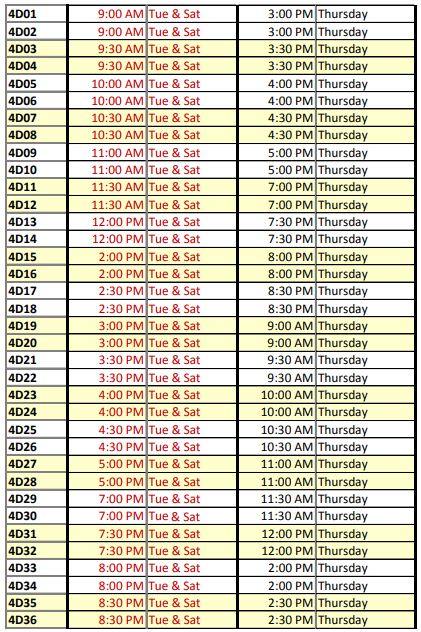 Collin County Detention Facility, TX Visitation Schedule