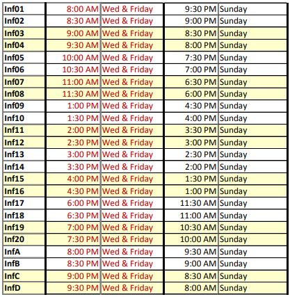 Collin County Detention Facility, TX Visitation Schedule